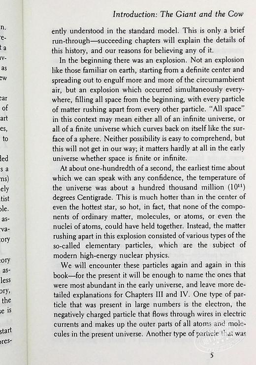 【中商原版】宇宙三分钟 关于宇宙起源的现代观点 The First Three Minutes 英文原版 史蒂文 温伯格 Steven Weinberg 商品图7