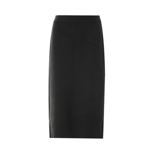 VIMAGE纬漫纪冬季新款时尚包臀保暖过膝针织半身裙V1801420 商品图4