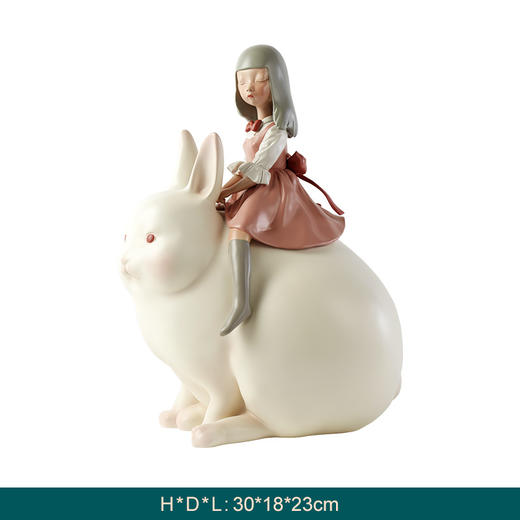 【米舍】白夜童话-月光兔-中小 商品图0