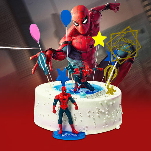 【蜘蛛侠】- 这蛋糕赋予蜘蛛侠的超能力，送给一直陪伴你的人 商品图0