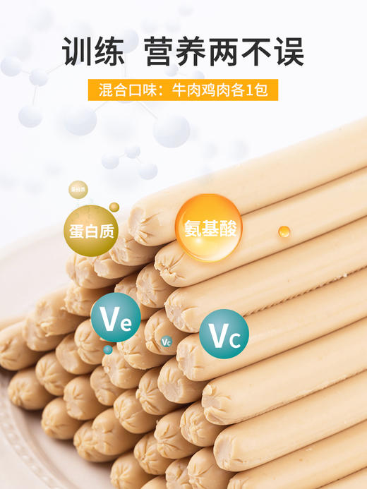 麦富迪狗狗零食火腿肠牛肉鸡肉幼犬宠物零食小型犬泰迪金毛狗香肠 商品图4