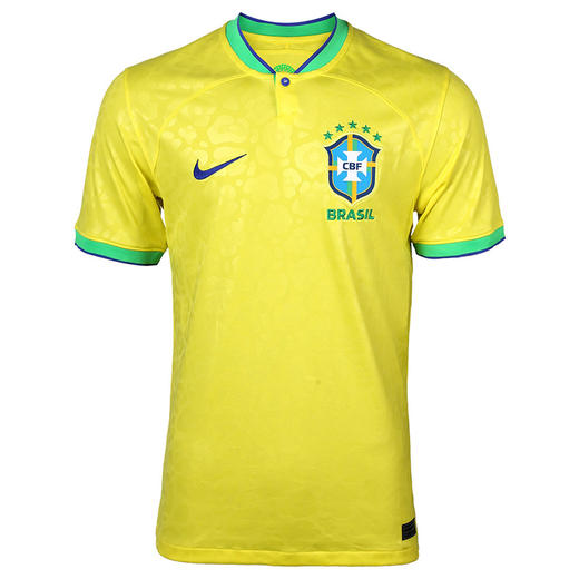 【连球员印号】SFS耐克Nike 2022世界杯巴西主场球迷版球衣短袖足球服DN0680-741 商品图4
