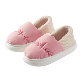 【多样屋专柜】-多样屋软乎乎棉拖鞋女冬季2022新款包跟拖鞋棉