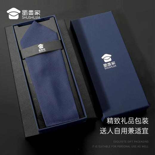 【免系拉链式领带】正装免打结领带易拉职业领带 商品图5