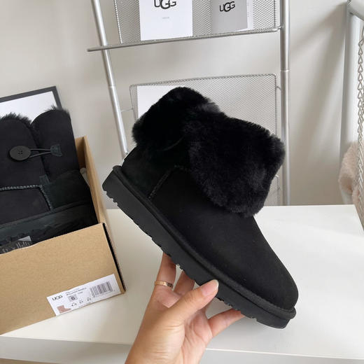 贝莉纽扣2.0 中筒-黑色 商品图5