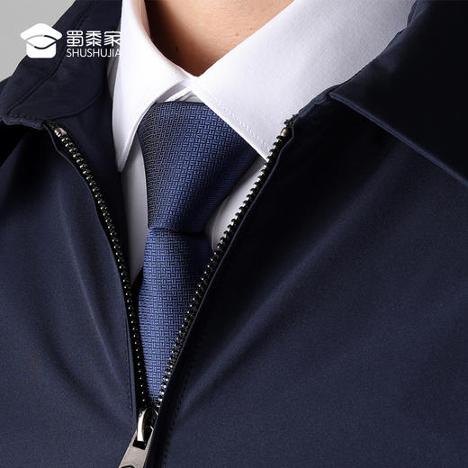 【免系拉链式领带】正装免打结领带易拉职业领带 商品图0