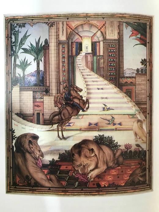 天方夜谭（2002） 12幅彩色插图 精装16开带书匣 商品图12