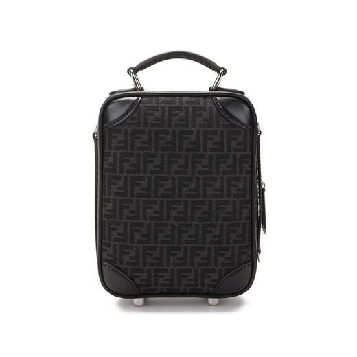 FENDI 芬迪 男包 男士小号FF老花斜挎单肩手提包 7VA542 AG0N 商品图2