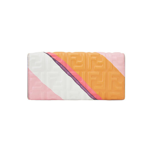 FENDI 芬迪FF Logo条纹手拿包8N0186 AK2K 商品图2