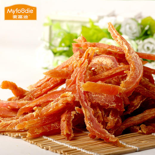 麦富迪零食鸡胸肉条宠物零食鸡肉干磨牙金毛泰迪训奖励零食 商品图3