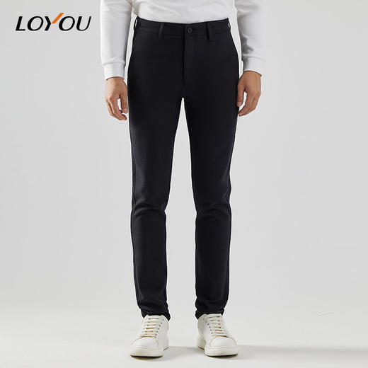 【名盾】LOYOU/朗逸LOYOU秋冬新款弹力休闲裤 商品图0