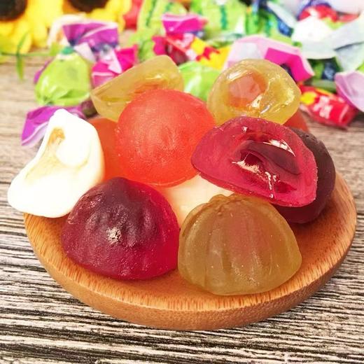 KONTI草莓炼乳味半球软糖500g 商品图1