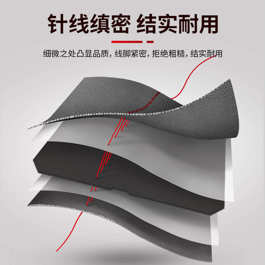 得力双层工具包(红) 商品图5