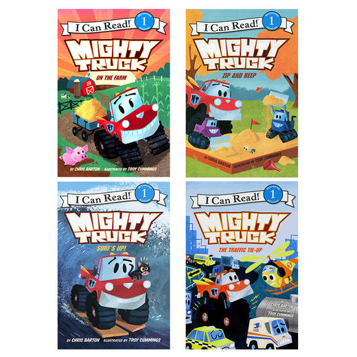 进口英文原版 Mighty Truck（ICR）大卡车4册 I Can Read系列 level 1 商品图1