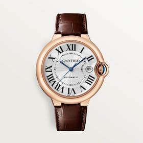 卡地亚 Cartier Ballon Bleu de Cartier 蓝气球腕表 40毫米 18K玫瑰金 自动上链 WGBB0035