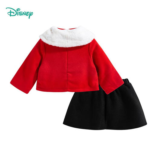 【商场同款】迪士尼童装新款秋冬加绒新春贺岁保暖可爱两件套214DT0066 商品图5