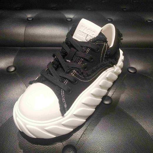 LFGJ15102 超轻黑白撞色拼接小板鞋 商品图0