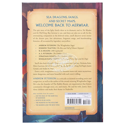 【中商原版】羽翼传奇5 英文原版 The Wingfeather Saga 5 Andrew Peterson 商品图1