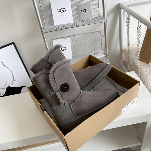 贝莉纽扣2.0 中筒-灰色 商品图1