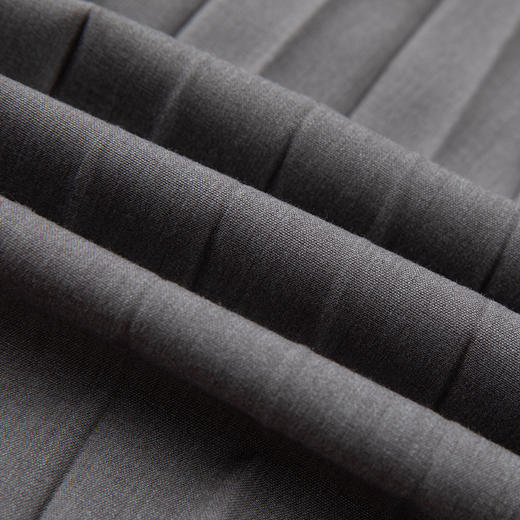 Famecoco范可儿弹力收腰百褶裙女早秋款简约休闲a字半身裙F225HA011 商品图4