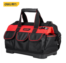 得力塑底工具包(红)