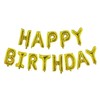 金色银色宝蓝色Happy birthday铝膜气球32寸字母高70cm生日快乐气球派对背景墙布置装饰 商品缩略图0