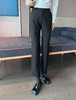 L2247#气质显瘦简约西装裤直筒裤 商品缩略图0