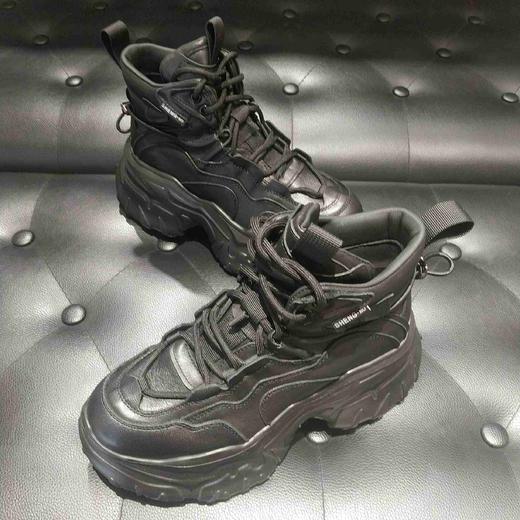 LFGJ 14634牛皮纯色超轻老爹腕靴 商品图5