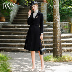 毛呢外套黑色大衣 下午篇