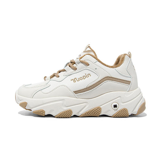 「加绒款！两款配色」鮀品老爹鞋加绒板鞋 女秋冬休闲鞋保暖运动鞋 商品图4