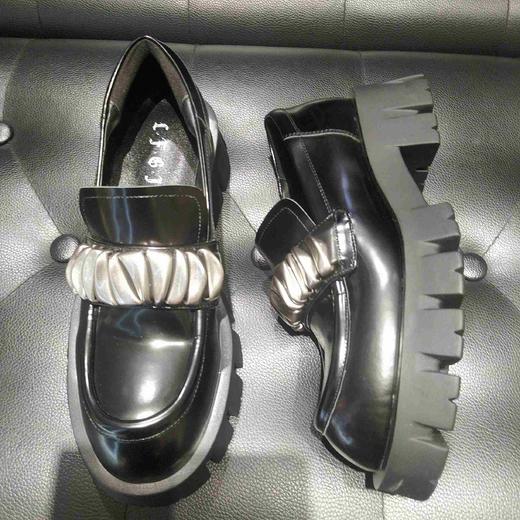 LFGJ 14704 牛皮金属纤扣乐福鞋 商品图2