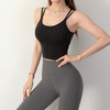 【限时秒】YOGACODE火树银花/双肩带防震聚拢防下垂健身瑜伽背心YCDS379 商品缩略图3