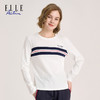 ELLE Active 新款女士纯棉长袖T恤柔软不易皱打底衫 商品缩略图1