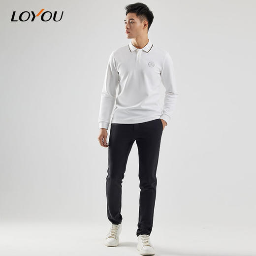 【名盾】LOYOU/朗逸LOYOU秋冬新款弹力休闲裤 商品图3