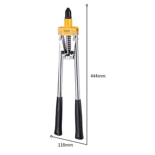 得力DL2340双把拉铆枪5款导嘴(黄) 商品图2