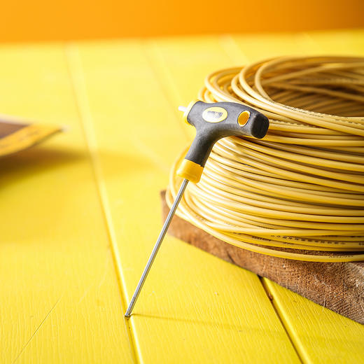 得力球头T型内六角铬钒钢(黄) 商品图3