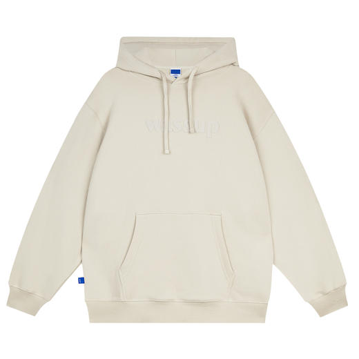 Wassup基础LOGO发泡印花连帽卫衣 商品图10