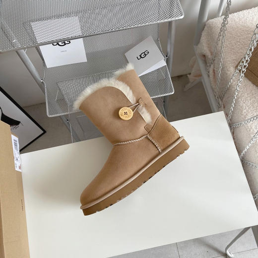 贝莉纽扣2.0 中筒-沙色 商品图0