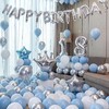 金色香槟ins风生日快乐气球派对party装饰布置成人礼告白周岁汽球布置背景墙1套需要备注2个需要的数字 商品缩略图3