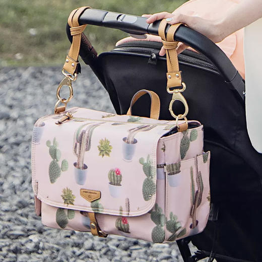 纽约TWELVElittle 妈咪包轻便双肩包昂趣婴儿车置物挂包 商品图1