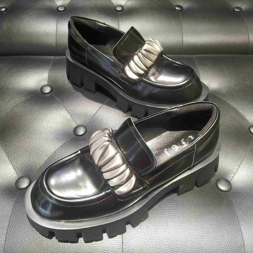 LFGJ 14704 牛皮金属纤扣乐福鞋 商品图5