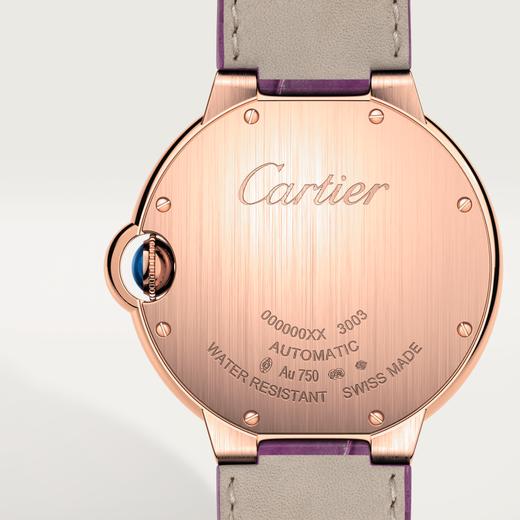 卡地亚 Cartier Ballon Bleu de Cartier 蓝气球腕表 36毫米 18K玫瑰金 自动上链 WJBB0050 商品图3