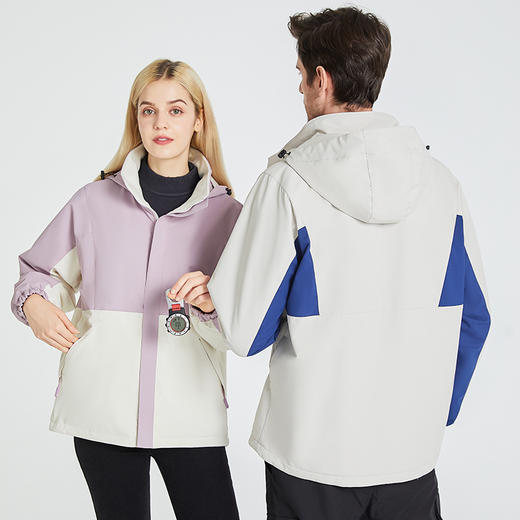 GELUNDUO歌伦多-“极野”双面抗寒情侣冲锋夹克外套8908 商品图1