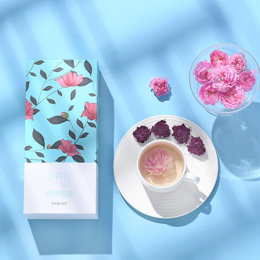 花养花 烘干玫瑰花茶40g/盒装 商品图1