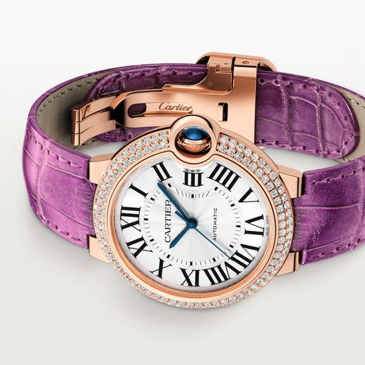 卡地亚 Cartier Ballon Bleu de Cartier 蓝气球腕表 36毫米 18K玫瑰金 自动上链 WJBB0050 商品图1