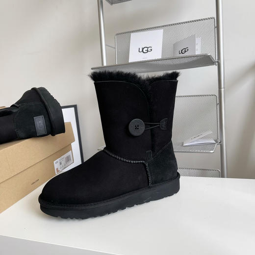 贝莉纽扣2.0 中筒-黑色 商品图4