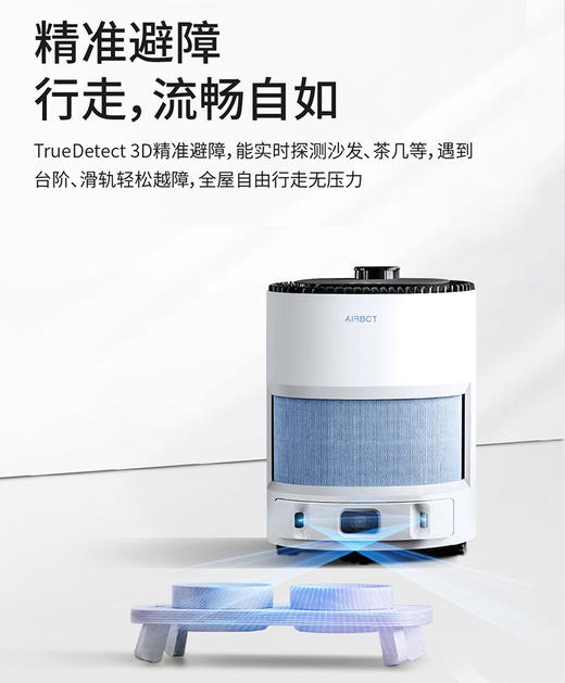 科沃斯AVAPRO智能移动空气净化器家用母婴室内除甲醛PM2.5 除菌 除过敏原 除雾霾 商品图1