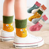 儿童袜子秋冬季中筒袜女童1-3岁学生男童卡通童袜宝宝袜子春秋袜 ch18 商品缩略图1