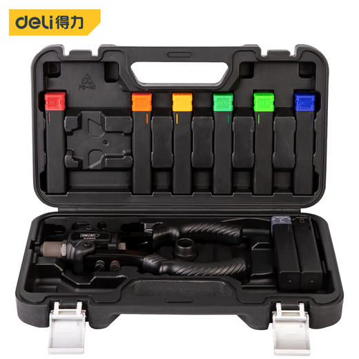 得力DL236031铆螺母枪套装3合一(黑) 商品图0