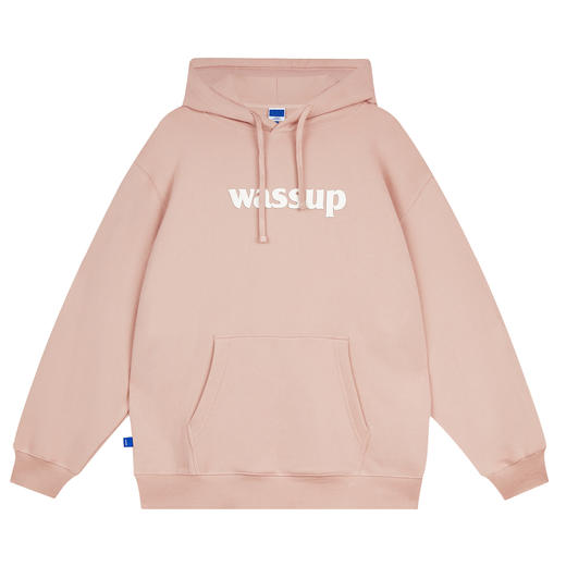 Wassup基础LOGO发泡印花连帽卫衣 商品图9